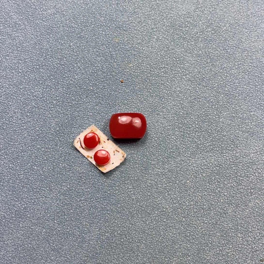 南红玛瑙戒面未镶嵌毒**生