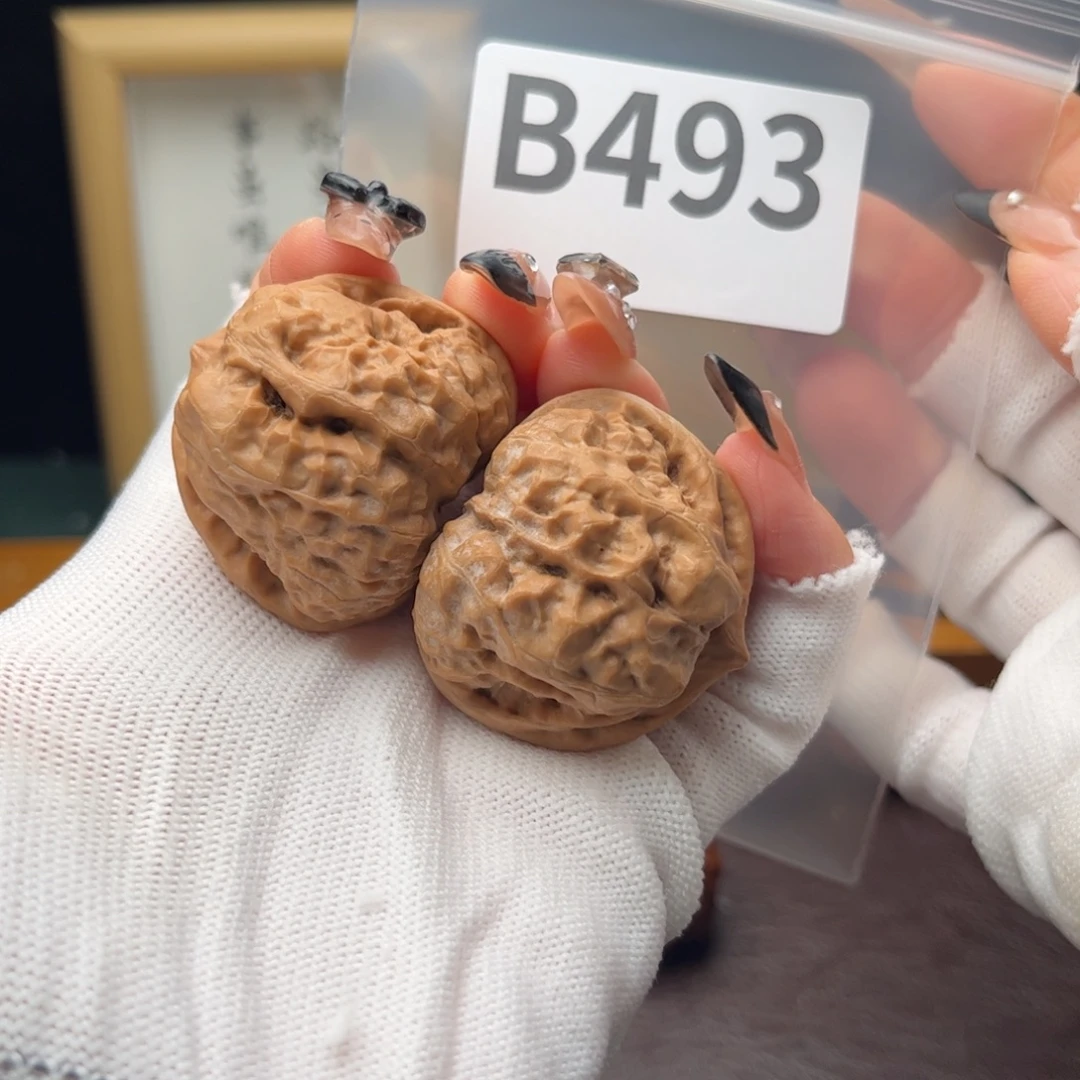 把件文玩核桃39蛤蟆头b493