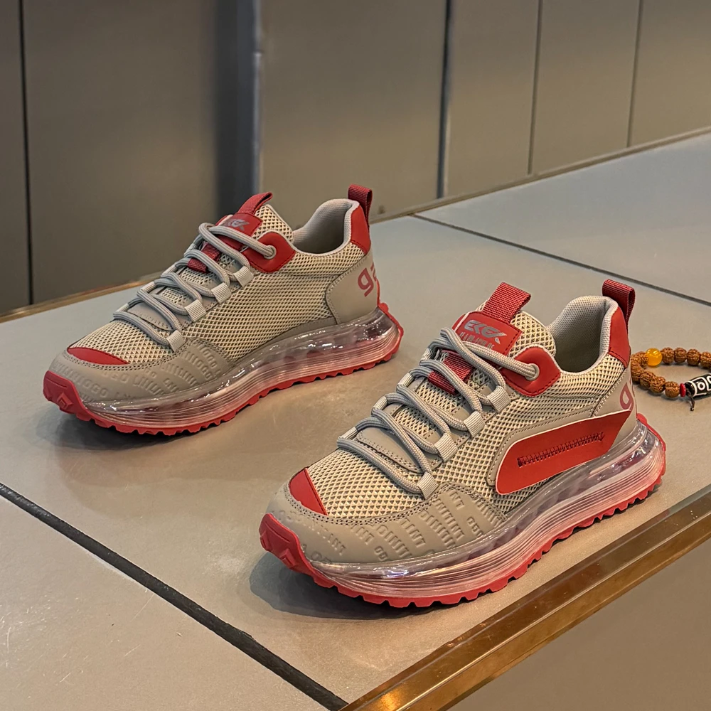 痞帅大气网红男士鞋子休闲同款流行轻奢鞋百搭潮款男鞋老爹鞋时尚