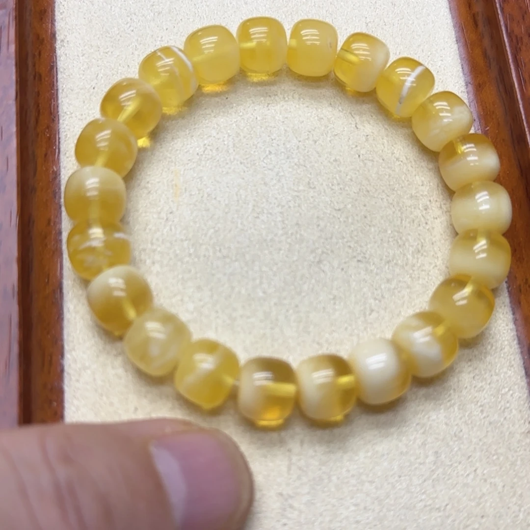 蜜蜡未镶嵌手串蜜蜡手串