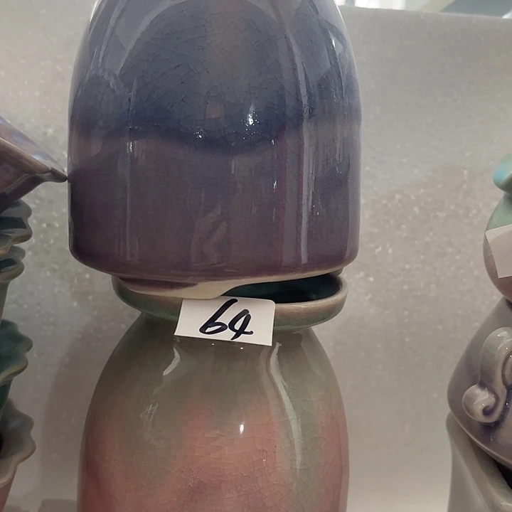 红陶发2个，深浅搭配