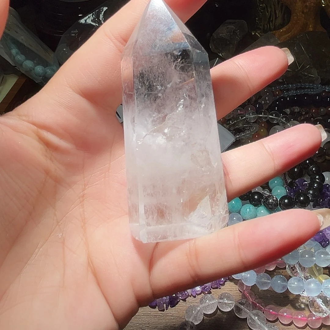 水晶手链未镶嵌喜马拉雅水晶柱