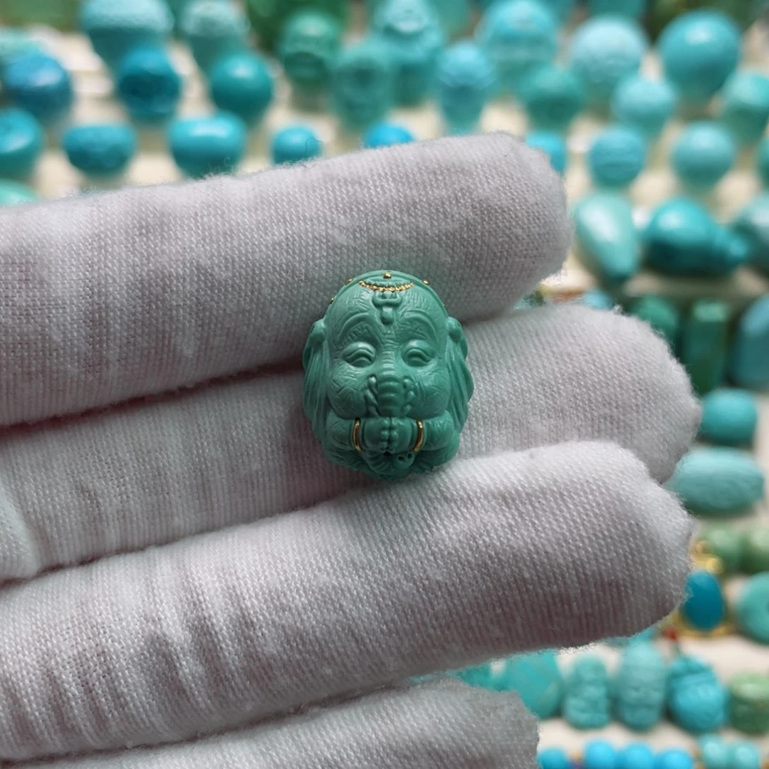 绿松石珠宝奇石未镶嵌