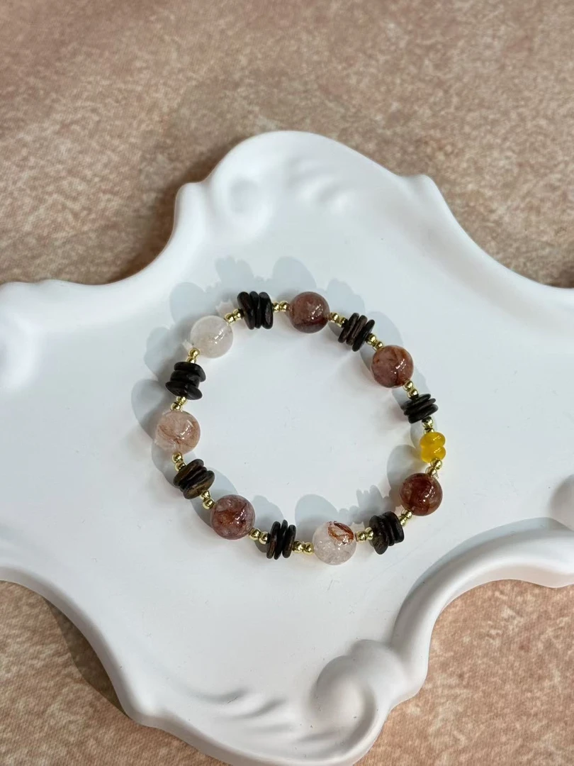 9571 水晶复古单圈手串