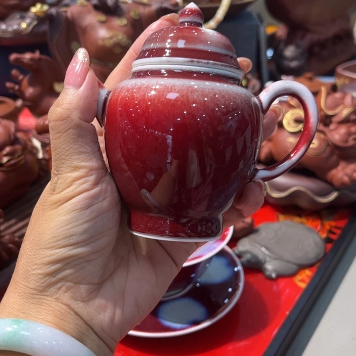 凤***磐茶壶紫砂特惠朗红
