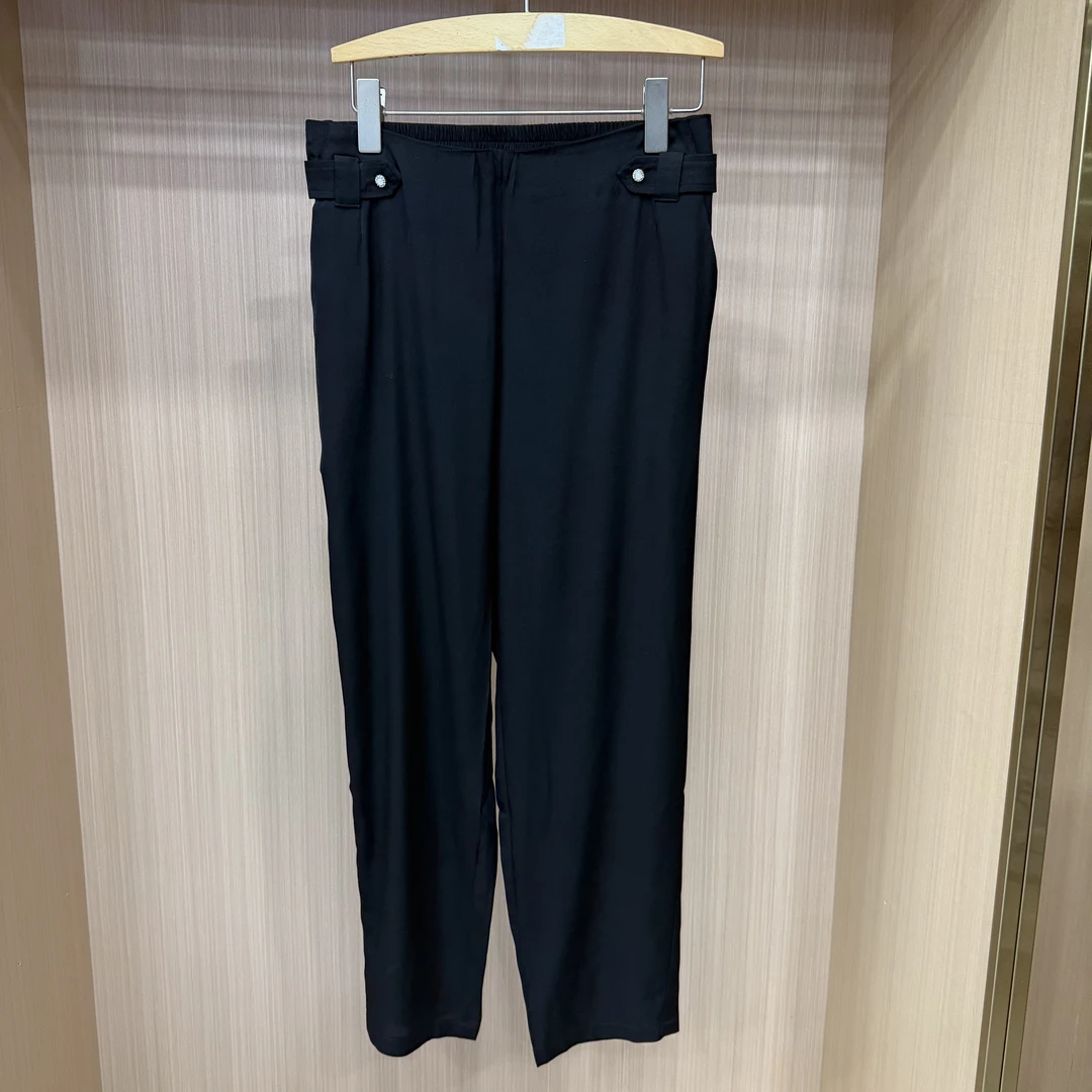 【LJWM】桑蚕丝小脚裤 2202