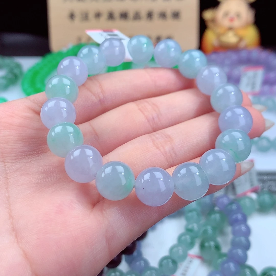 翡翠手链未镶嵌卡11