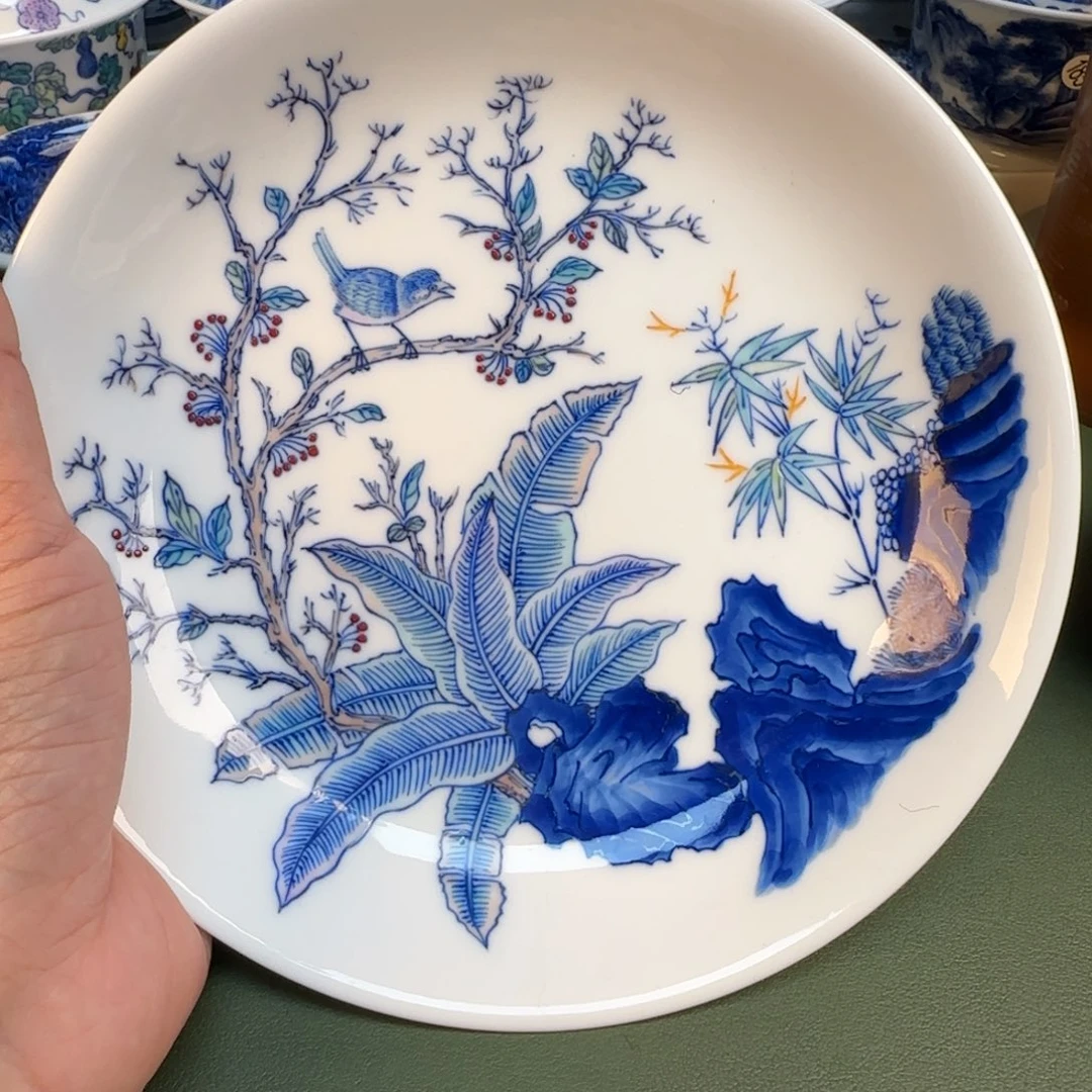 纯手工纯手绘茶具石头65
