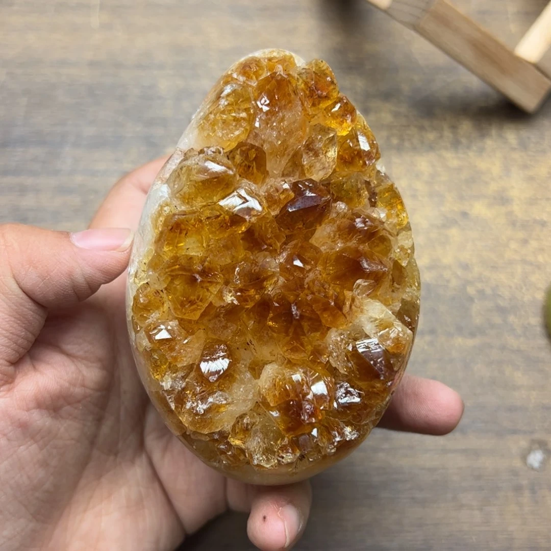 水晶水晶无镶嵌未镶嵌全抛黄蛋30