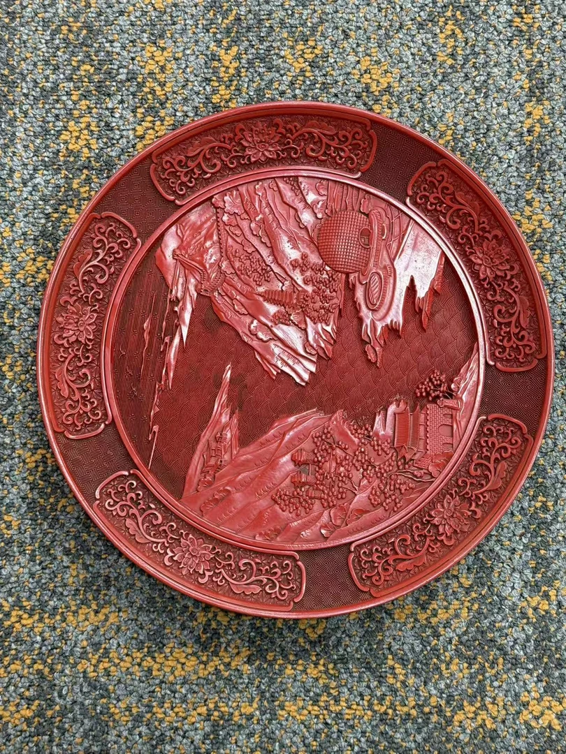 【晋博真选】漆盘摆件