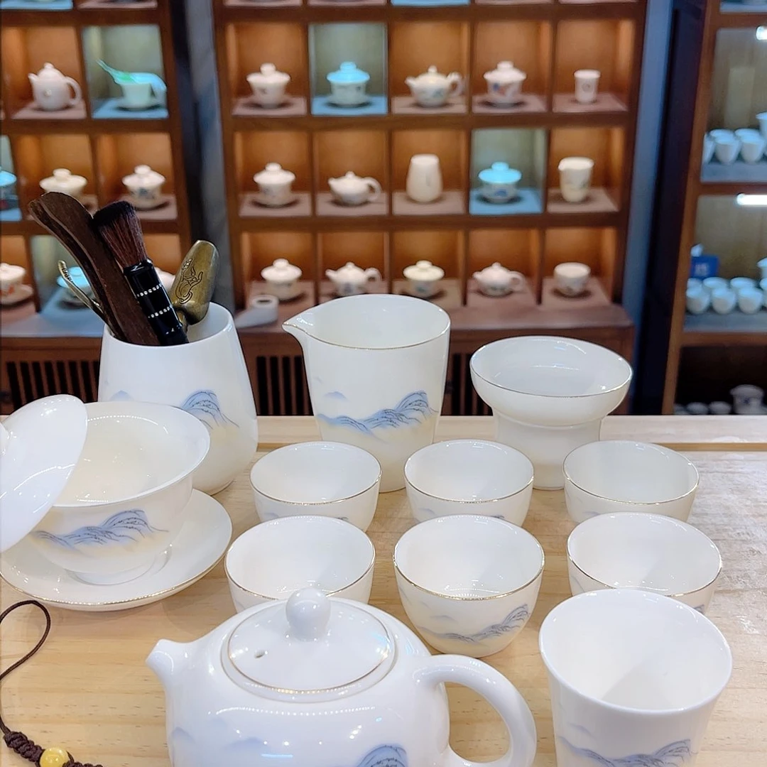 杯羊脂玉瓷羊脂玉瓷