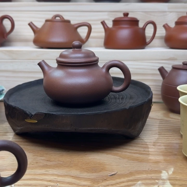 细***里茶壶紫砂本山紫泥紫砂壶