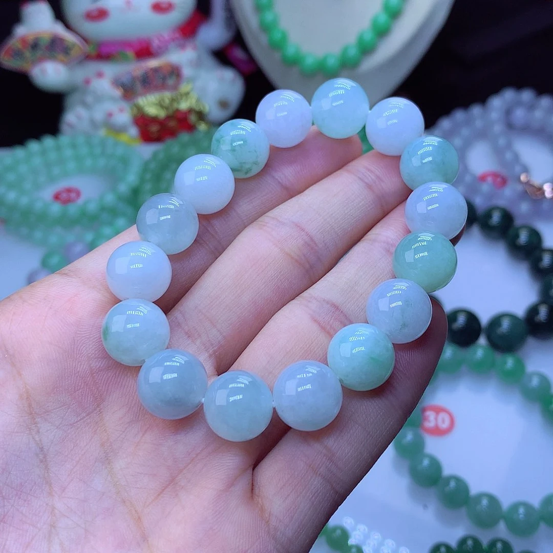 翡翠毛衣链未镶嵌卡12