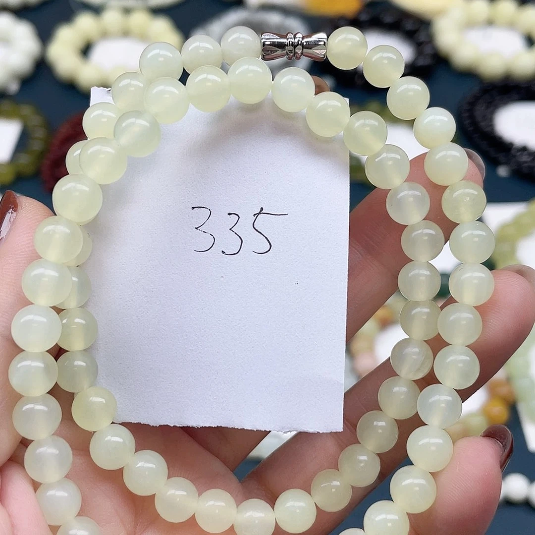 未镶嵌蛇纹石玉手串?**?