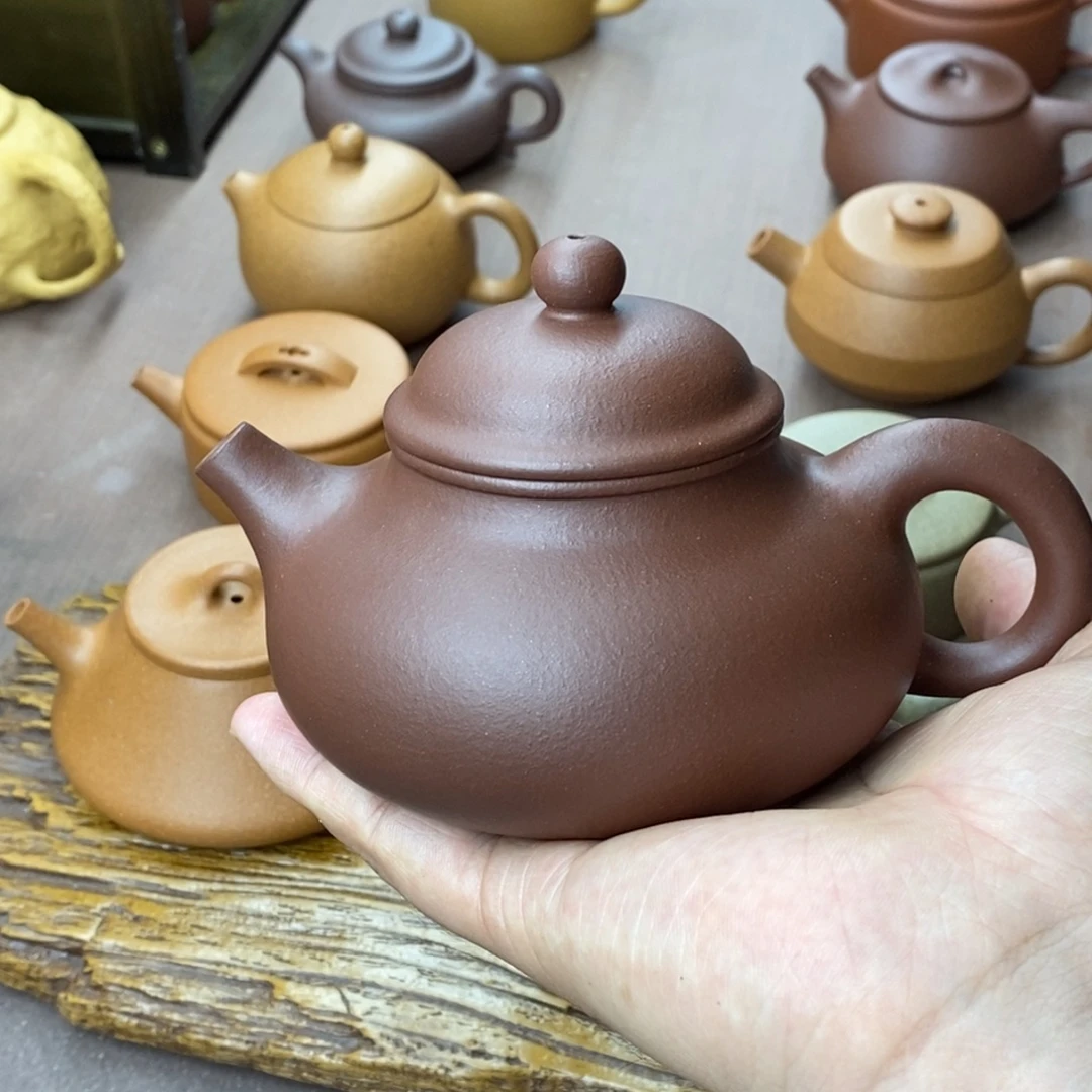 紫砂茶壶微瑕容天260容量