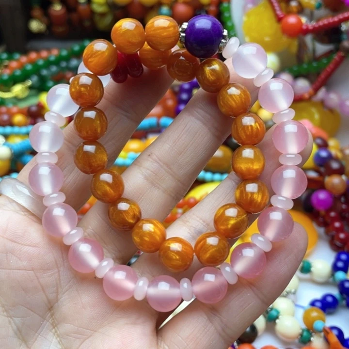 树脂制品10号2圈手链