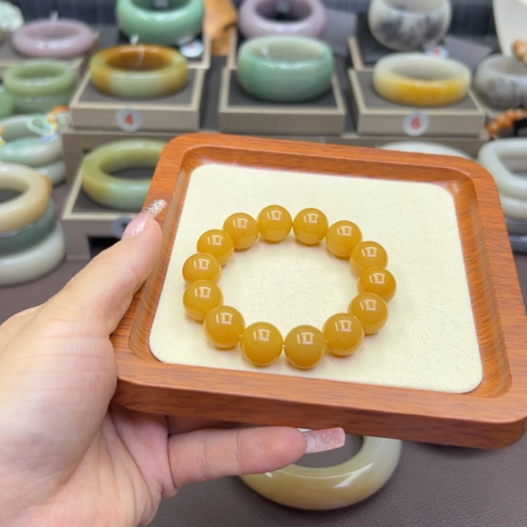 石英质玉手镯未镶嵌勿***语