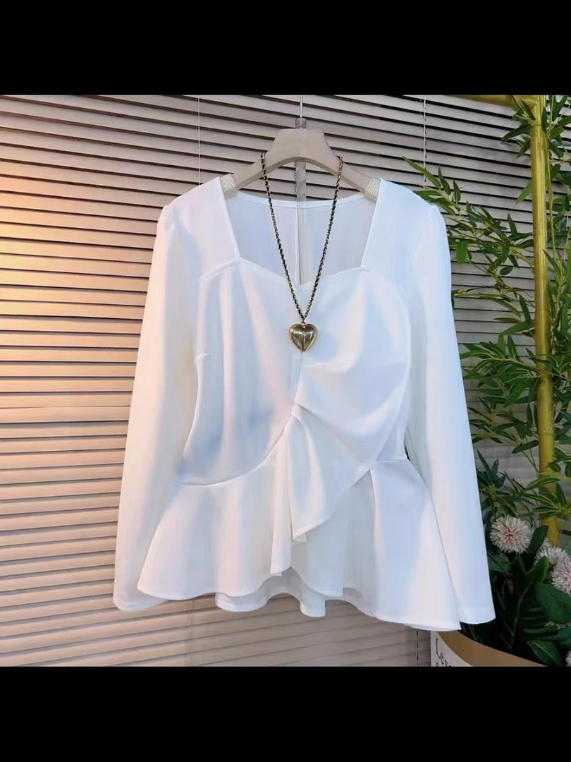 大码女装2025春季新款上衣女显瘦洋气减龄遮肚子胖妹妹胖mm初秋