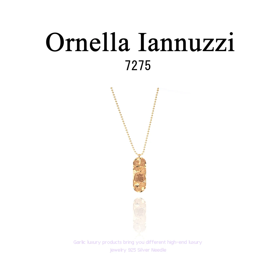 镀K金 【把把壶】Ornella Iannuzzi项链~7275