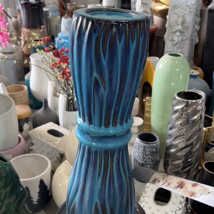 摆件高46宽12公分微瑕捡漏