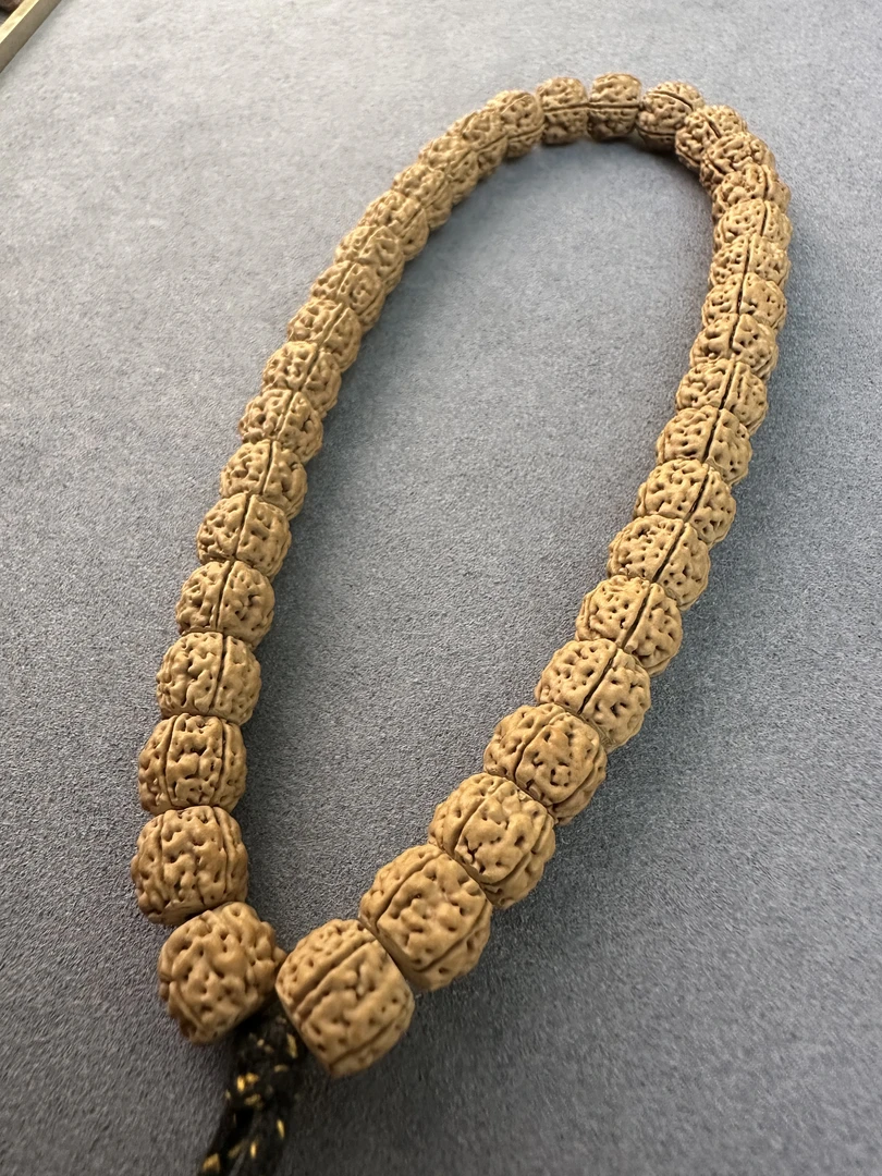 【轩与出品】藏切盘龙纹小金刚菩提手持