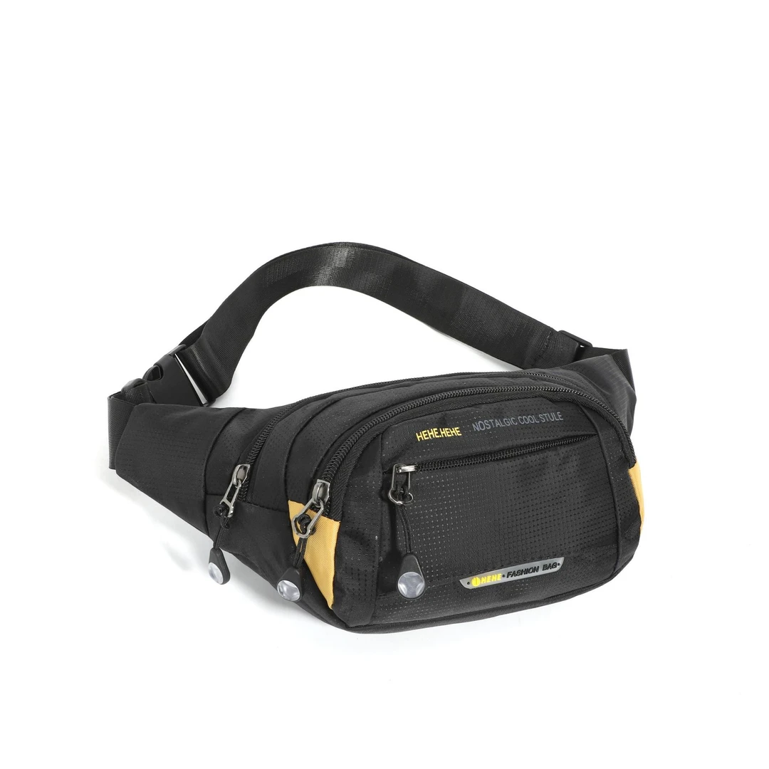 休闲包胸通用肩包户外35*5*13休闲风腰包旅游8英寸