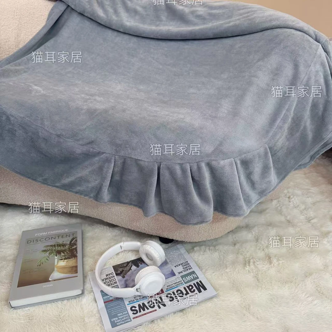 F【床单-灰蒙蒙】2.4*2.45m绒床单家用加厚透气亲肤四季机洗通用