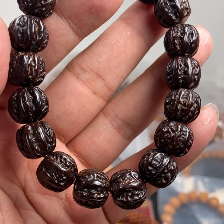 猴头核桃吊坠今天