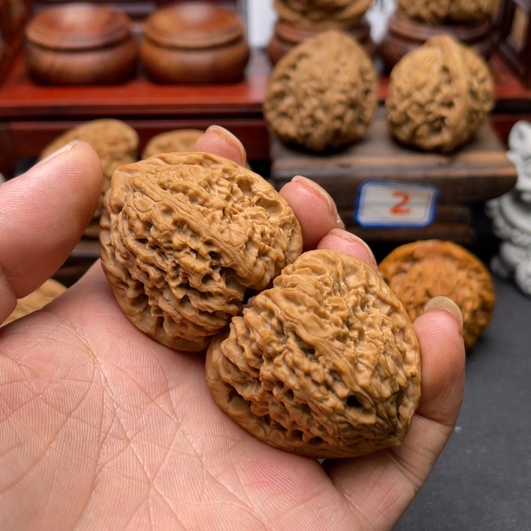 愿***好把件文玩核桃涿鹿