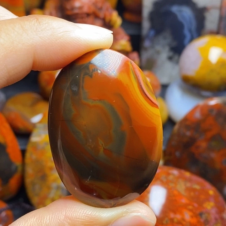 玛瑙/玉髓吊坠(不含链)未镶嵌