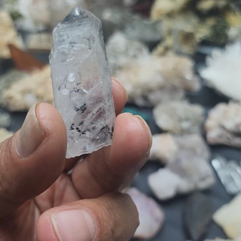 未镶嵌摆件水晶四川金口河叉叉晶