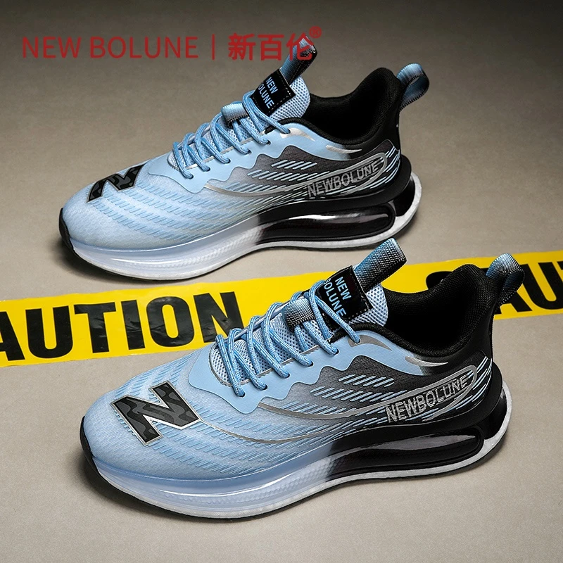 新百伦男鞋夏季透气网面运动鞋男士轻便软底百搭户外休闲跑步鞋子