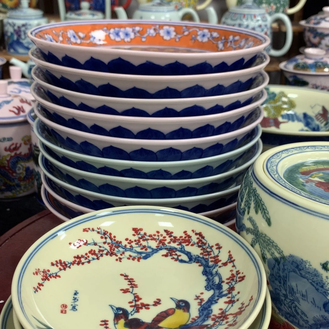 6***户陶其他景德镇陶瓷 碗 盘 杯 壶 碟 各种……