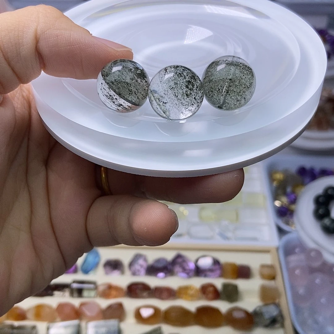 静****水晶手串未镶嵌定制打孔不退换