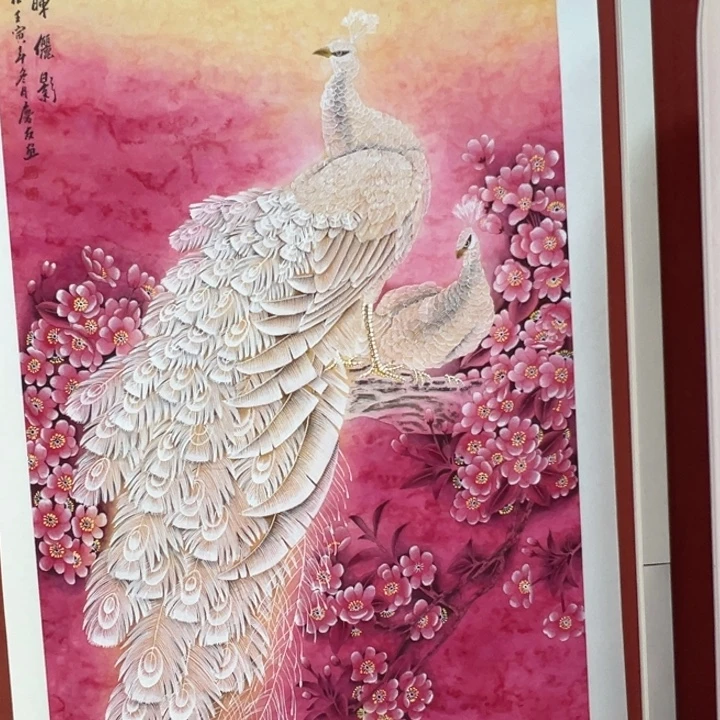 手绘作品全场放大漏