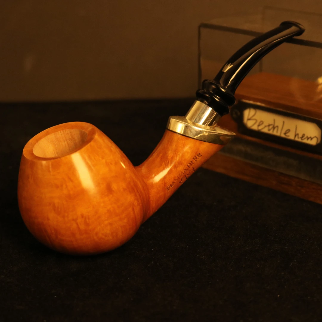 全新意大利火焰王2火手工烟斗—水滴烟道