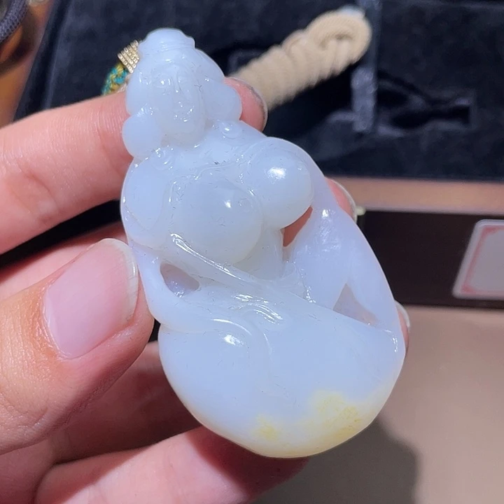 和田玉颈饰未镶嵌Y