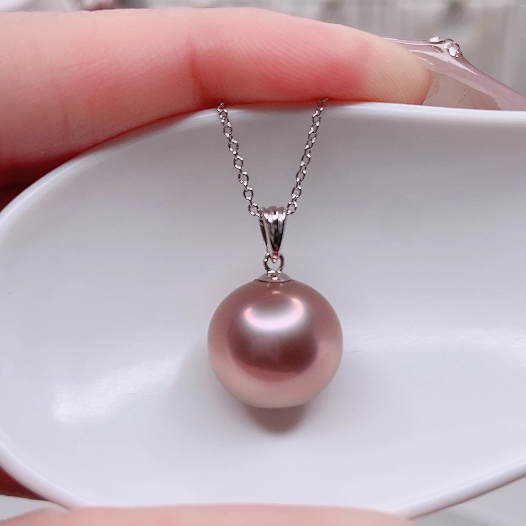 吊坠(赠链)淡水珍珠18K金镶嵌