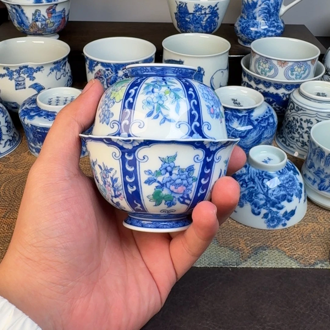 ****一现代手工手绘茶器