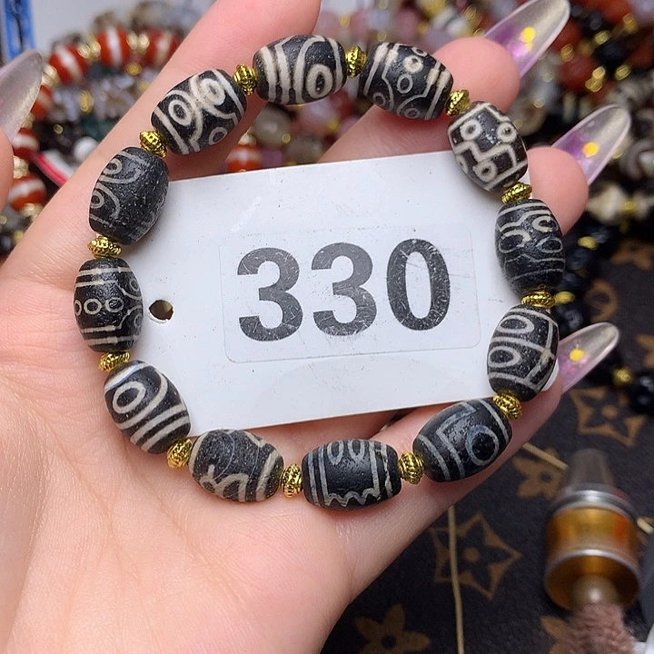 玛瑙/玉髓未镶嵌发一条