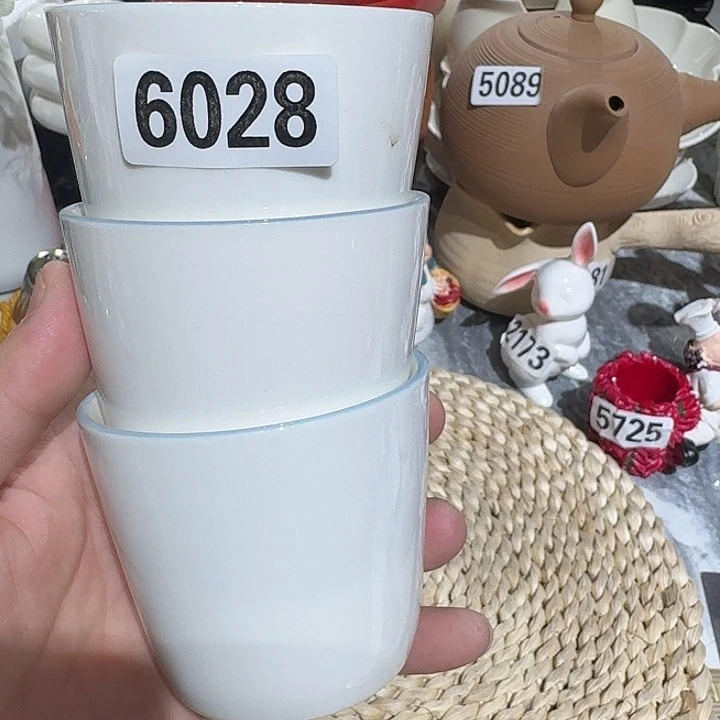 瓷片微瑕陶瓷满15包邮6028