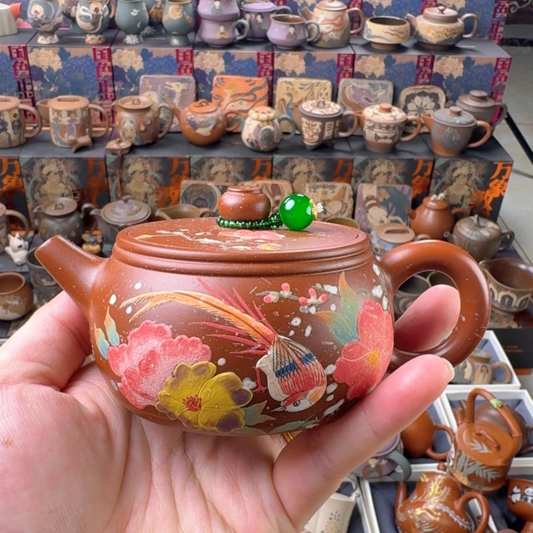 茶壶紫砂150cc原矿精工半手