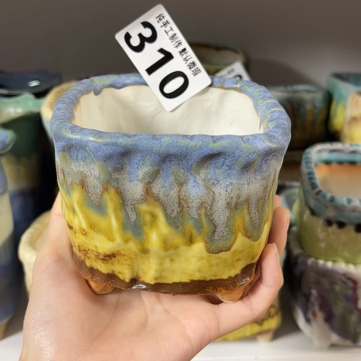 景德镇陶瓷盆 满30包邮 口9