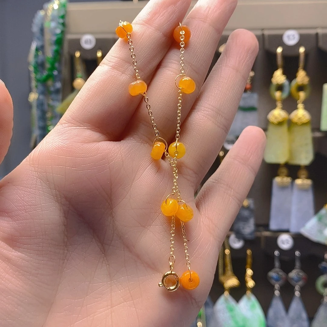 颈饰未镶嵌翡翠翡翠