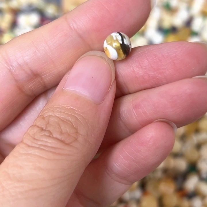 裸石蜜蜡未镶嵌7.6mm一个