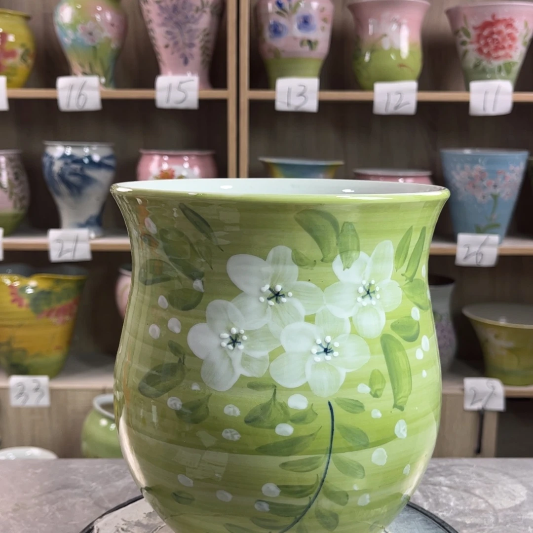 景德镇陶瓷花盆花盆