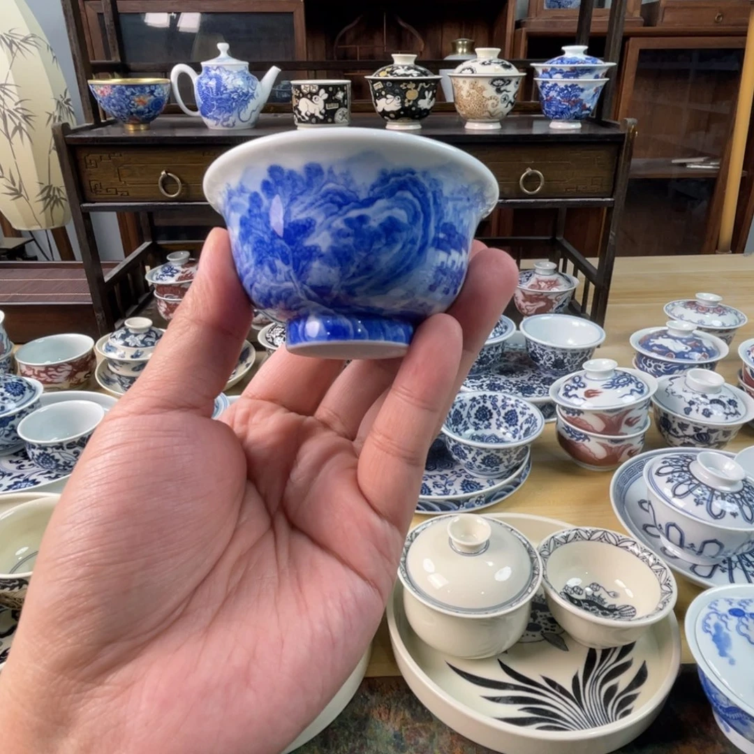 景德镇手工手绘茶具