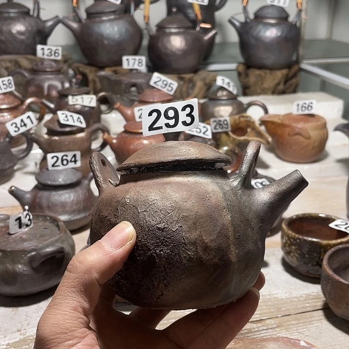纯手工柴烧茶具精品