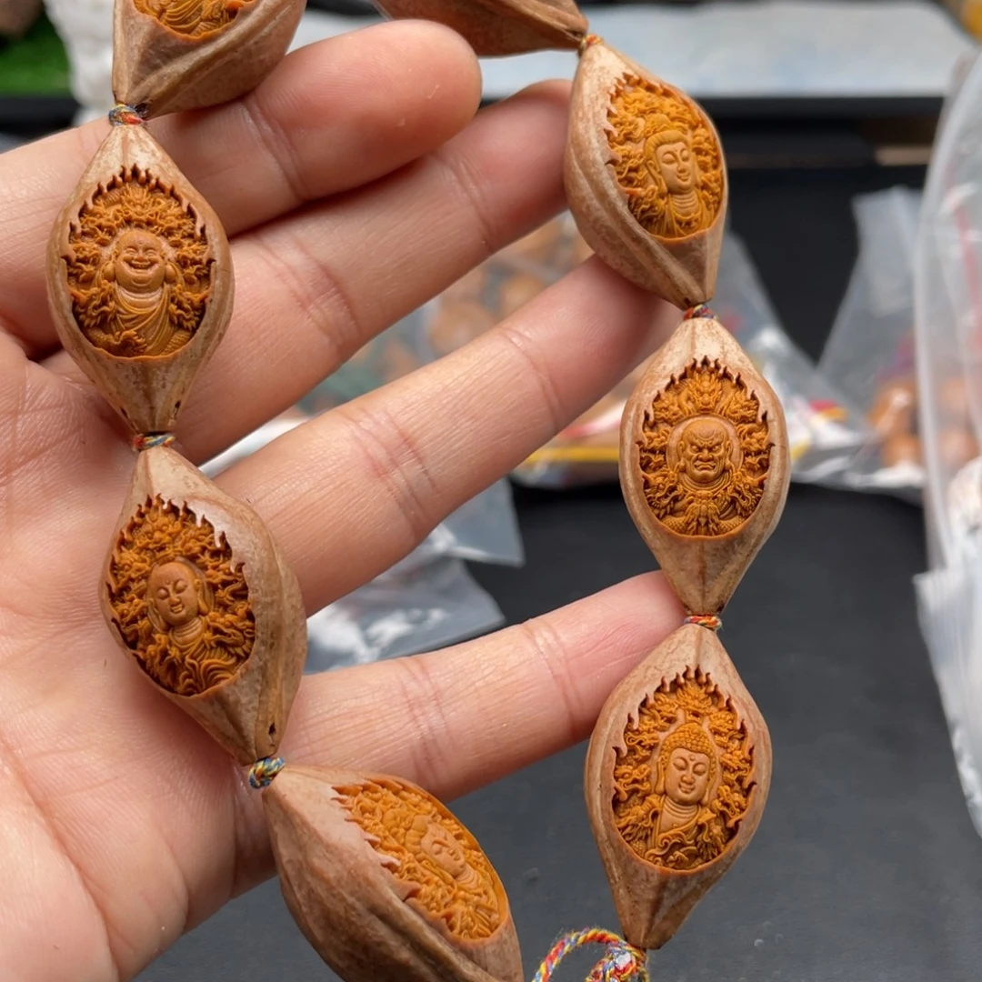 橄榄核吊坠不行的