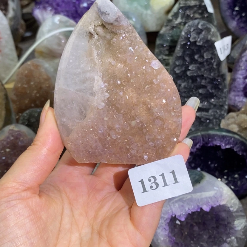 【闪购商品】未镶嵌大型摆件（非配饰）紫晶